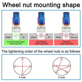 img 3 attached to WENJTP 12Mm1 25 Extended Modified Compatible Tires & Wheels