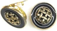 button covers cufflink plated •button men's accessories logo