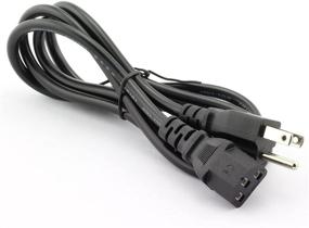 img 1 attached to 💻 Enhance Your Desktop Experience with Longdex 3-Pack Universal 3 Feet AC Power Cord Cable for Monitors