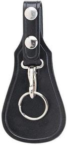 img 1 attached to 🔑 Aker Leather Products A560-BP Key Holder: Simplify Your Key Organization with Flap