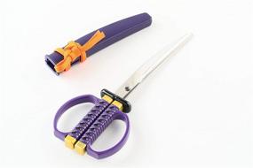 img 3 attached to SW 28P Japanese Sword Scissors Purple