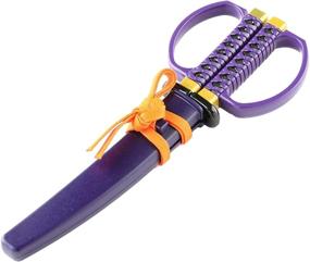 img 4 attached to SW 28P Japanese Sword Scissors Purple