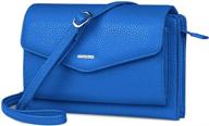 👝 versatile nuoku wristlet clutch wallet crossbody: a stylish must-have for women's handbags & wallets logo