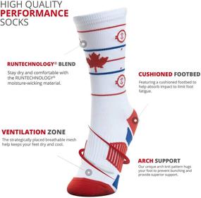 img 1 attached to ChalkTalk SPORTS Hockey Athletic Mid Calf Men's Clothing in Active