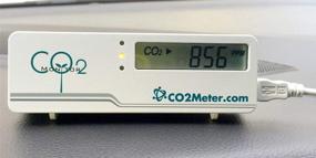 img 1 attached to 🌬️ CO2Meter RAD 0301 Mini Monitor White: Accurate and Compact Air Quality Detector