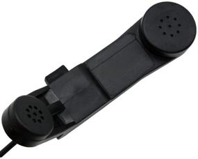 img 2 attached to 🎙️ Handheld Speaker Mic for Military and Army Radio with 3.5mm Jack Compatibility for Cell Phones, Smartphones, Laptops, and Computers