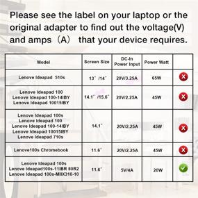 img 3 attached to Outtag Replacement Laptop Accessories for 100S 11IBY ADS 25SGP 06 GX20K74302