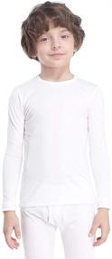 img 4 attached to Терморубашки Subuteay Baselayer X Large для мальчиков