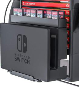 img 2 attached to 🎮 Skywin Switch Controller Charging Dock: Ultimate Charging, Display, and Organization Solution for Nintendo Switch - Joy-Cons, Pro Controllers, Grips, Poke Balls, Game Boxes, Game Cards, and Switch Dock