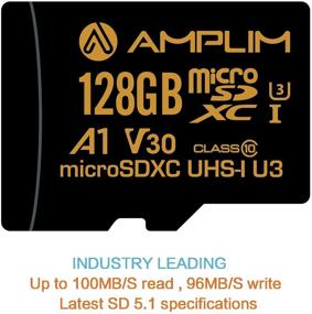 img 3 attached to 📸 Amplim 128GB Micro SD Card: Extreme High Speed Memory with Adapter for Nintendo-Switch, Go Pro Hero, Galaxy Phone, Surface, and More!