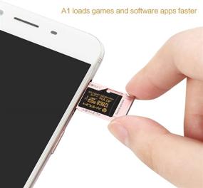 img 1 attached to 📸 Amplim 128GB Micro SD Card: Extreme High Speed Memory with Adapter for Nintendo-Switch, Go Pro Hero, Galaxy Phone, Surface, and More!