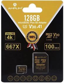 img 4 attached to 📸 Amplim 128GB Micro SD Card: Extreme High Speed Memory with Adapter for Nintendo-Switch, Go Pro Hero, Galaxy Phone, Surface, and More!