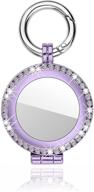 miduodo compatible rhinestone accessories purple logo