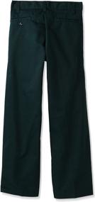 img 1 attached to 👖 Dickies Husky Boys Flat Front Apparel for Boys