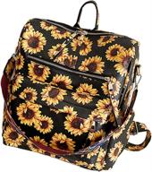 sunflower backpack yellow beautiful lightweight logo