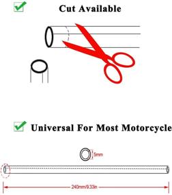 img 1 attached to Kemimoto Motorcycle Universal Decoration Protector Motorcycle & Powersports