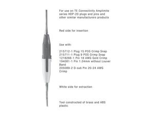 img 1 attached to Optimized Contact Insertion Extraction Tool - Jonard AR 910672