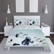 astronaut bedding galaxy pillowcases comforter logo