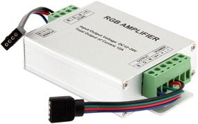 img 2 attached to 🔌 SUPERNIGHT(TM) RGB Signal Amplifier for SMD 3528 5050 LED Strip Light, 12V DC 12A Repeater