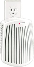 img 4 attached to 🌬️ Hamilton Beach TrueAir Plug-Mount Odor Eliminator with Carbon Filter for Common Household Odors – Tobacco, Pet, Bathroom, Trash – On/Off Fan, in White (Model 04530G)