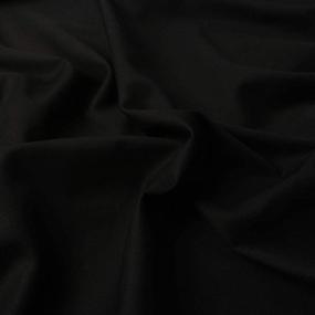 img 2 attached to LDGHO Backdrop Curtains: Versatile Photography Backdrops for Memorable Birthdays, Weddings, and Parties - Black 6X9ft Photo Studio Background