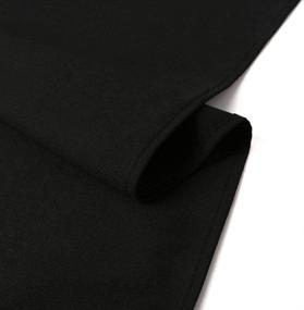 img 1 attached to LDGHO Backdrop Curtains: Versatile Photography Backdrops for Memorable Birthdays, Weddings, and Parties - Black 6X9ft Photo Studio Background