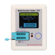 🔍 pocket-sized multi-function tester with colorful 3.5 inch tft display for diodes, triodes, capacitors, resistors, transistors, lcr, esr, npn, pnp, mosfet - lw21 logo