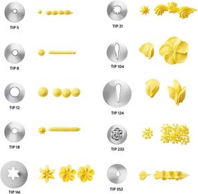 img 3 attached to Wilton Beginner's Buttercream Decorating Set: 20-Piece Cake Decorating Kit for Aspiring Bakers