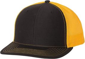 img 4 attached to Richardson Trucker Baseball Black Charcoal Sports & Fitness for Running