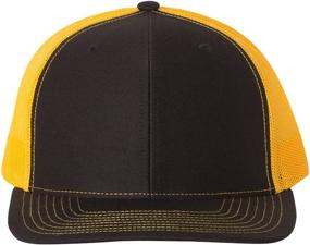 img 3 attached to Richardson Trucker Baseball Black Charcoal Sports & Fitness for Running