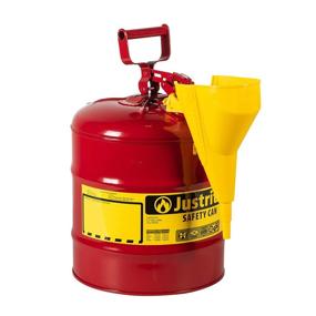 img 1 attached to 🔥 Justrite 7150110 Gallon 16 875 Galvanized: Ultimate Storage Solution for Flammable Liquids