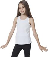 👚 premium organic cotton sleeveless girls' clothing: caomp certified tops, tees & blouses logo