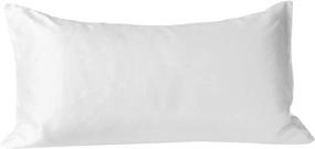 img 3 attached to 🌟 Morning Glamour Ivory King Size Single Header Bag Pillowcase: Luxurious and Morning-Fresh Comfort!