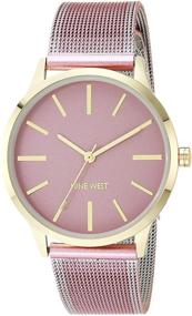 img 4 attached to Nine West Womens Bracelet Watch Women's Watches