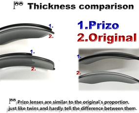 img 2 attached to Запасные поляризованные солнцезащитные очки Prizo Targetline