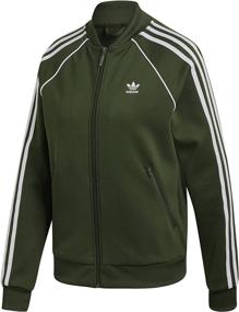 img 1 attached to 👚 Superstar Track Jacket for Women by adidas Originals