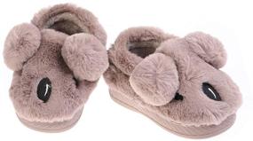 img 2 attached to 🏻 XYLUIGI Kids Animal Slippers: Toddler Outdoor Boys' Shoes