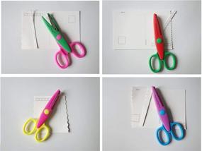 img 1 attached to Scissors Different Patterns Teachers Scrapbooking