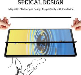 img 3 attached to Matte Magnetic Screen Film for iPad Pro 11 (2018-2021) / iPad Air 4th Gen (10.9 inch) - Drawing and Writing Screen Protector, Anti-Glare & Bubble-Free by IPROKKO