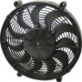 img 1 attached to Derale 18217 17-inch High Output Radiator Fan in Black