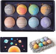 🌌 khh solar system galaxy bath bombs: 8 natural space bath bombs for kids with essential oils - perfect educational gifts for kids on birthday, christmas and holiday season logo