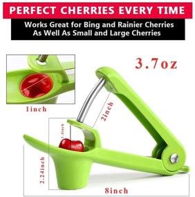 img 4 attached to 🍒 Green Cherry and Olive Pitter Tool for Efficient Pit Removal