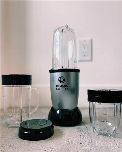 img 1 attached to 💥 Magic Bullet Blender: Small-Sized, Silver 11-Piece Set for Ultimate Blending Magic! review by Heather Shaw