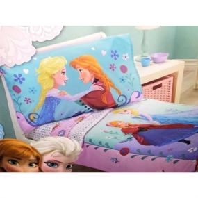 img 2 attached to Disney Frozen 4-Piece Toddler Bedding 👑 Set: Dreamy Comfort for Your Little One