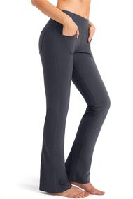 img 3 attached to 👖 G Gradual Women's High Waist Bootcut Yoga Pants with 4 Pockets for Work and Everyday Wear