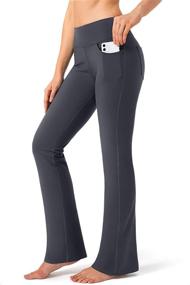 img 4 attached to 👖 G Gradual Women's High Waist Bootcut Yoga Pants with 4 Pockets for Work and Everyday Wear