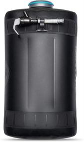 img 4 attached to Hyradpak Expedition Water Storage Bag (8L/270oz) - Collapsible, BPA & PVC Free, Chasm Black - Ultimate Hydration Solution for Outdoor Enthusiasts