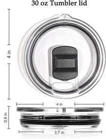 img 3 attached to 🔧 30 Tumbler Compatible Magnetic Lid