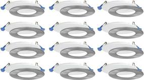 img 4 attached to Nadair SL4 900 12WH4KBN LED Dimmable Recessed Junction