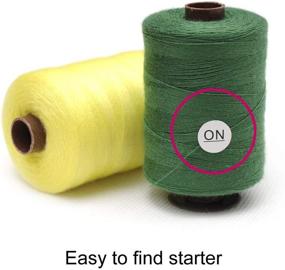 img 2 attached to KEIMIX Polyester Sewing Threads Machine Sewing for Thread & Floss